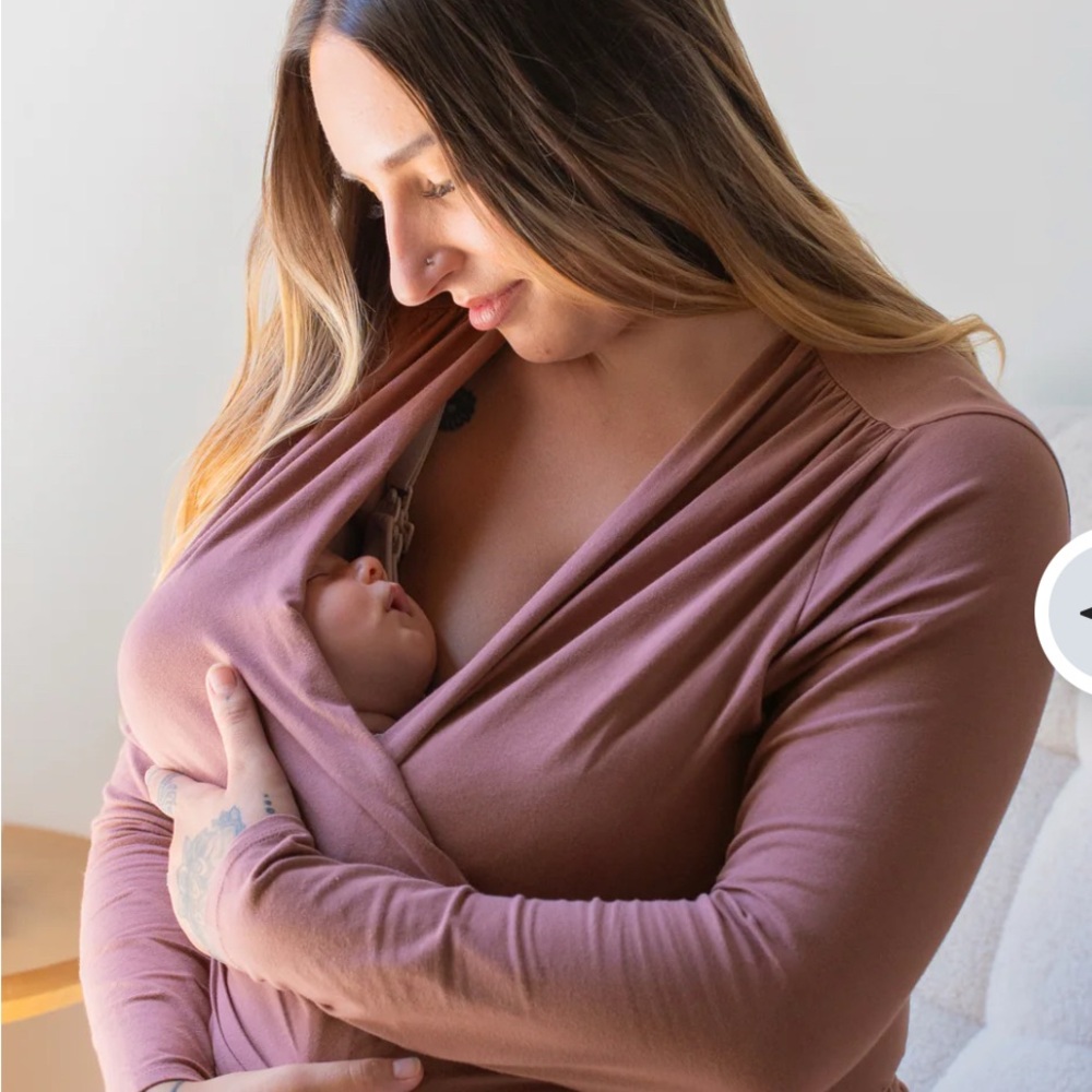 Kindred Bravely Postpartum Wrap Top
